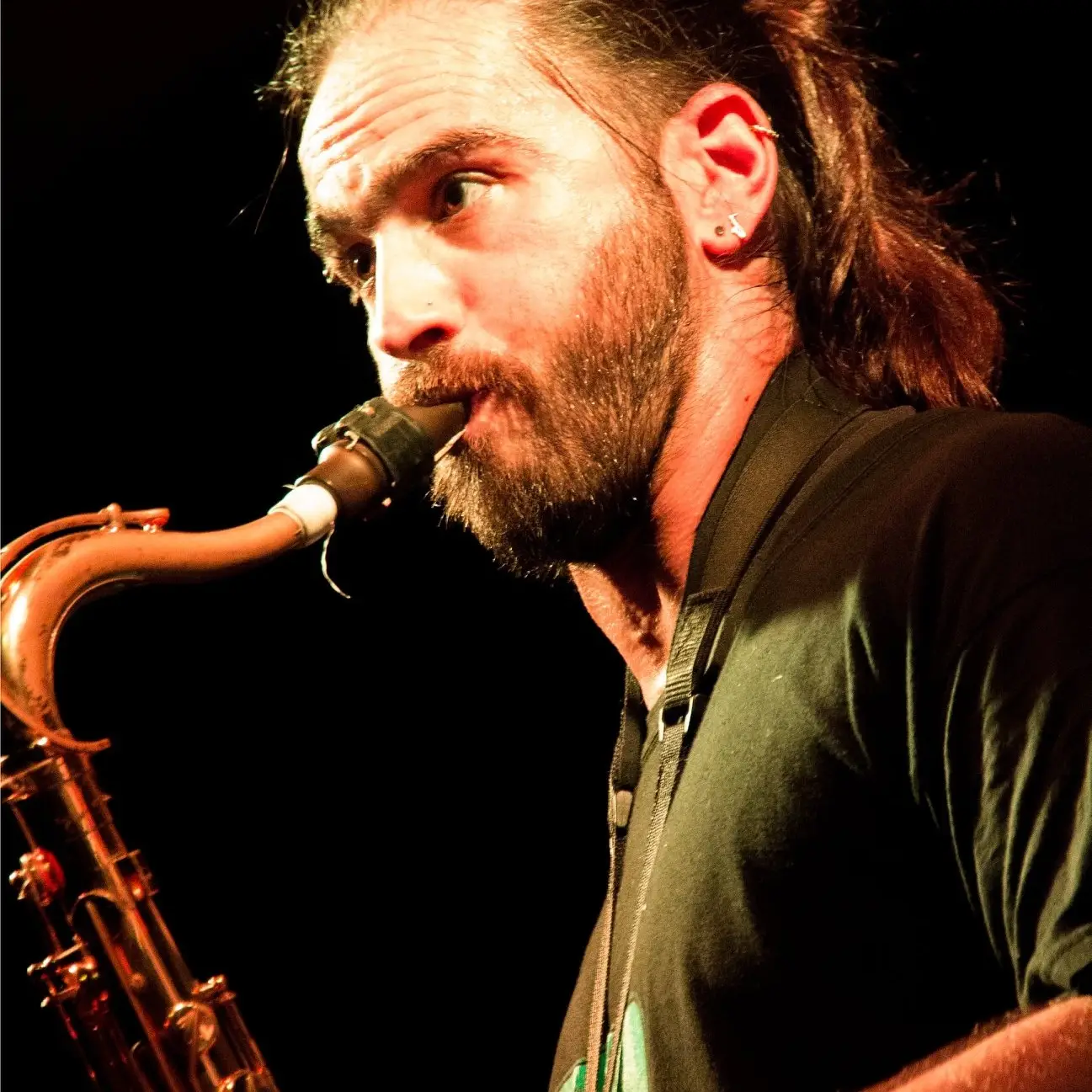 Franco Boro Saxofonista Tulum Beach ZIGGY